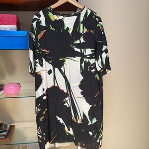 Jena Theo cocoon dress with pockets